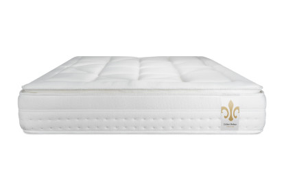 Pack lit complet 140x190 cm - Matelas + Sommier Blanc + 2 oreillers + Couette - Vingt-Huit PLUS