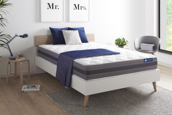 Matelas 133x182 cm Latex et mémoire de forme - Actilatex Relax