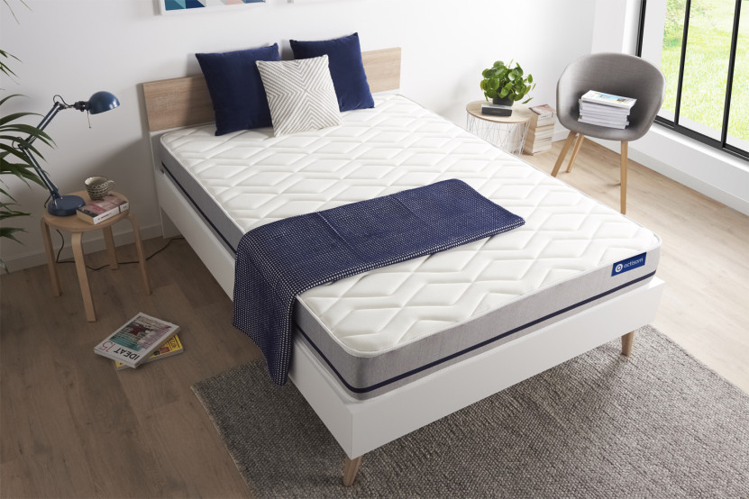 Matelas 70x210 cm Latex et mémoire de forme - Actilatex Soft