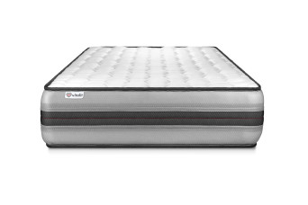 Matelas 100x210 cm Ressorts ensachés et Mémoire de forme - Vitalpower Recover