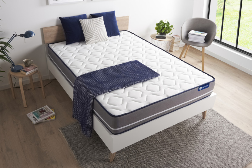 Matelas 70x210 cm Latex et mémoire de forme - Actilatex Pur