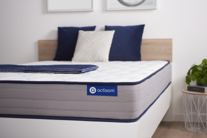Matelas 105x200 cm Latex et mémoire de forme - Actilatex Form