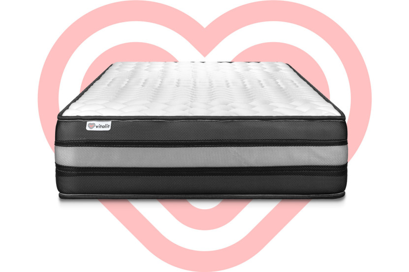 Matelas 120x200 cm Mémoire de forme - Vital Power Zen