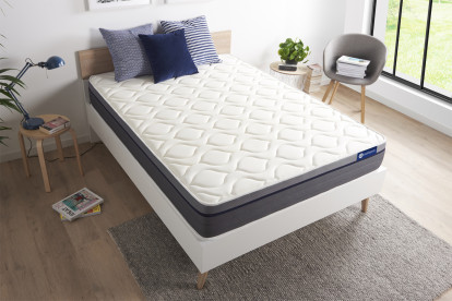 Matelas 100x190 cm Latex et mémoire de forme - Actilatex Zen
