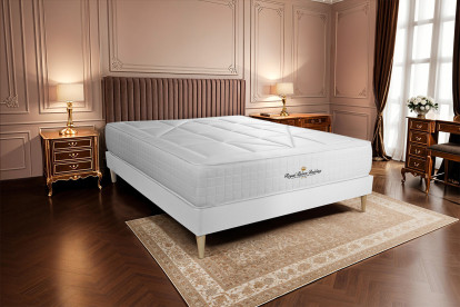 Matelas 130x190 cm Ressorts ensachés et Mémoire de forme - Windsor