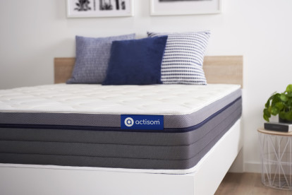 Matelas 105x200 cm Latex et mémoire de forme - Actilatex Zen