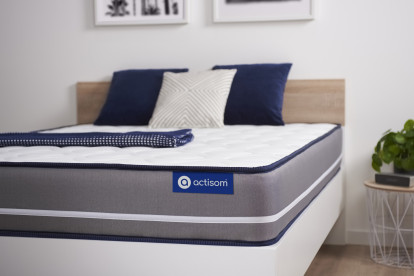 Matelas 105x200 cm Latex et mémoire de forme - Actilatex Pur