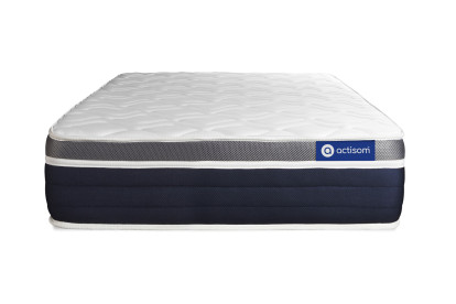 Matelas 100x220 cm Ressorts ensachés et Mémoire de forme - Actiflex Confort