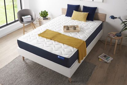 Matelas 100x190 cm Latex et mémoire de forme - Actilatex Life