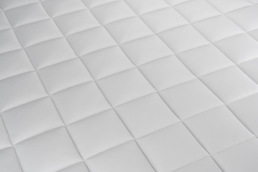 Ensemble Matelas Sommier 135x200 cm - Sommier Blanc (en kit) - Vitalmemo