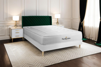 Matelas 160x210 cm Ressorts ensachés et Mémoire de forme - Lancaster