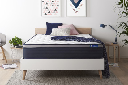 Matelas 130x190 cm Latex et mémoire de forme - Actilatex Max