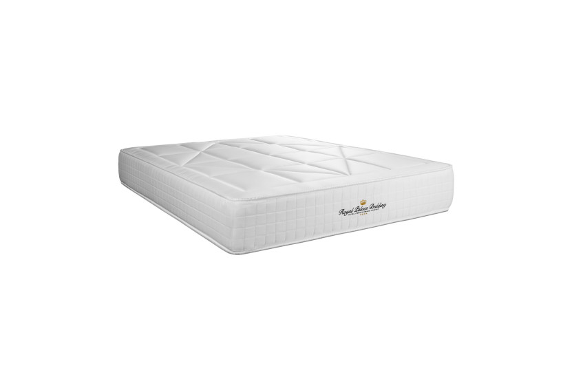 Ensemble Matelas Sommier 180x200 cm - 2 Sommiers Beige Clair (déjà monté) - Windsor