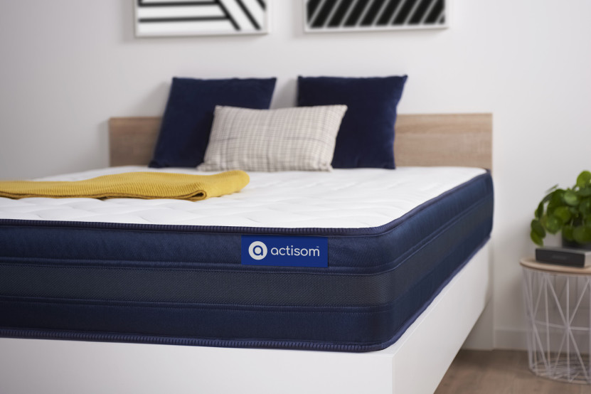 Matelas 100x210 cm Latex et mémoire de forme - Actilatex Tech