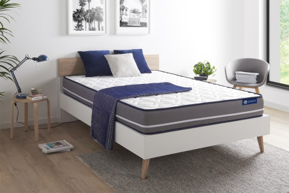 Matelas 130x190 cm Latex et mémoire de forme - Actilatex Pur