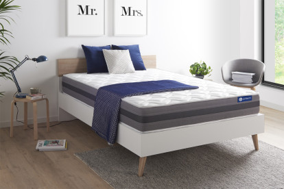 Matelas 130x190 cm Latex et mémoire de forme - Actilatex Relax