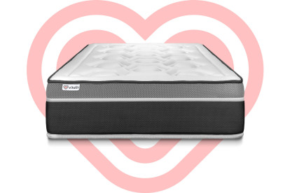 Matelas 100x210 cm Ressorts ensachés et Mémoire de forme - Vital Care