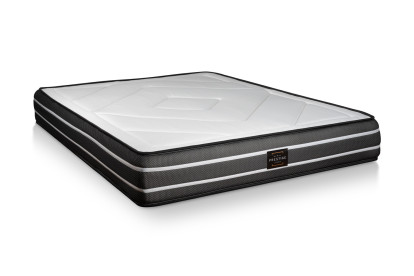 Matelas 140x200 cm Ressorts ensachés et Mémoire de forme - Exclusive