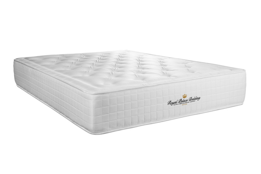 Ensemble Matelas Sommier 160x200 cm - 2 Sommiers Noir - Buckingham