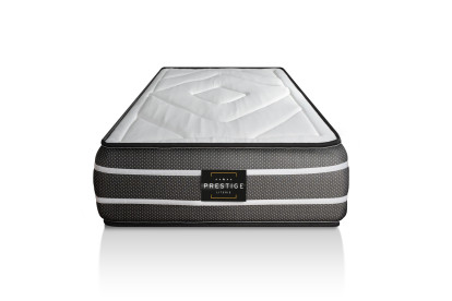 Ensemble Matelas Sommier 80x190 cm - Sommier Noir (déjà monté) - Exclusive