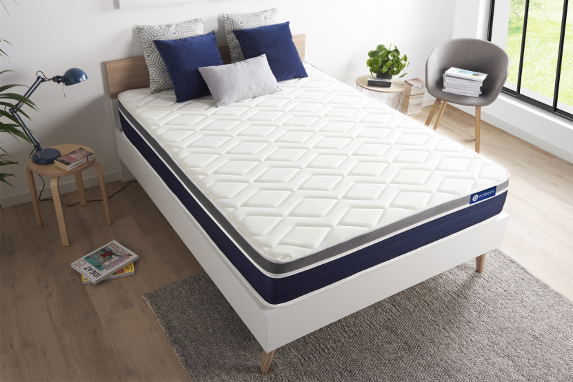 Matelas 160x200 cm Latex et mémoire de forme - Actilatex Confort