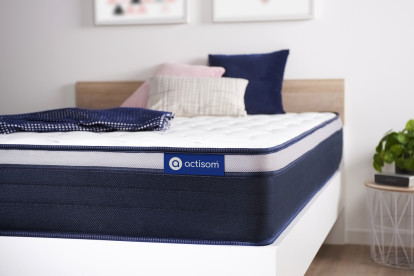 Matelas 80x200 cm Latex et mémoire de forme - Actilatex Max