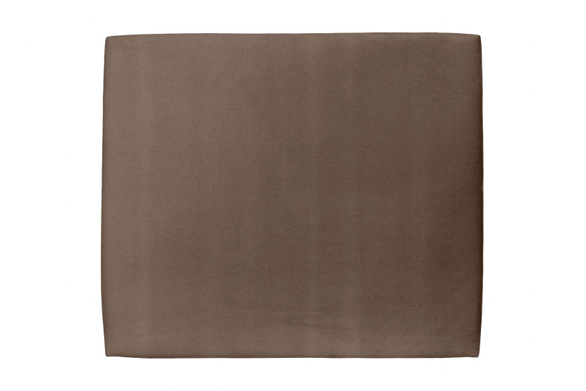 Tête de lit 140 cm Tapissée - Tissu Velours Taupe