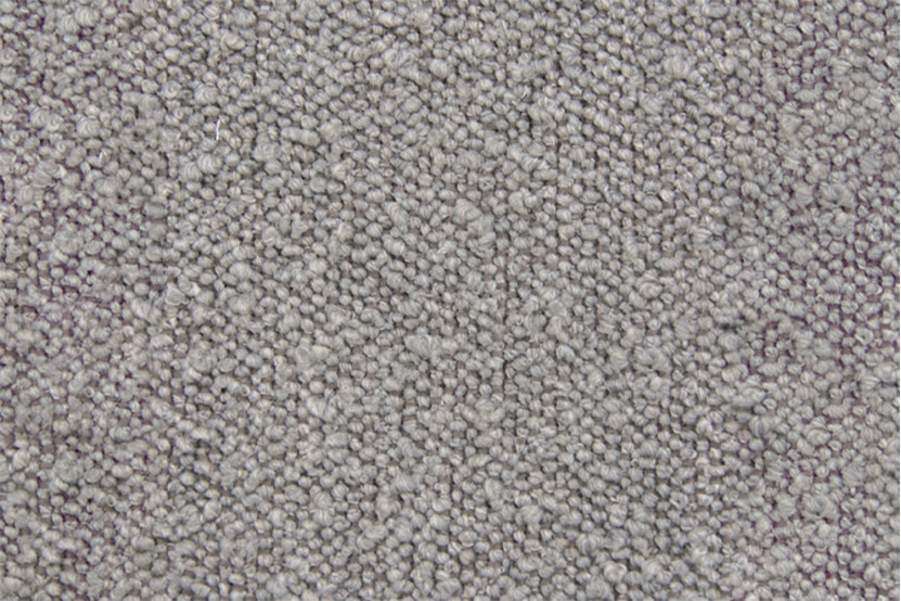 Lit 2x80x200 cm avec Tête de lit à lignes - Tissu Bouclette